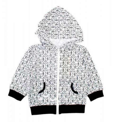 

Худи MISHKA белый Коты-усы 86 (1171036-86)