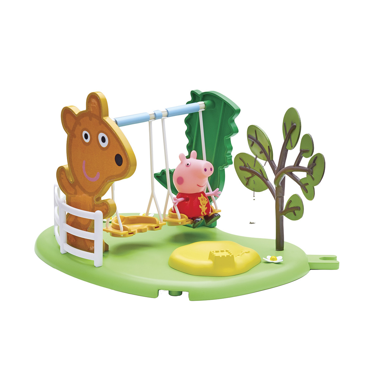 

Игровой набор Peppa - ИГРОВАЯ ПЛОЩАДКА ПЕППЫ (качели, фигурка Пеппы)