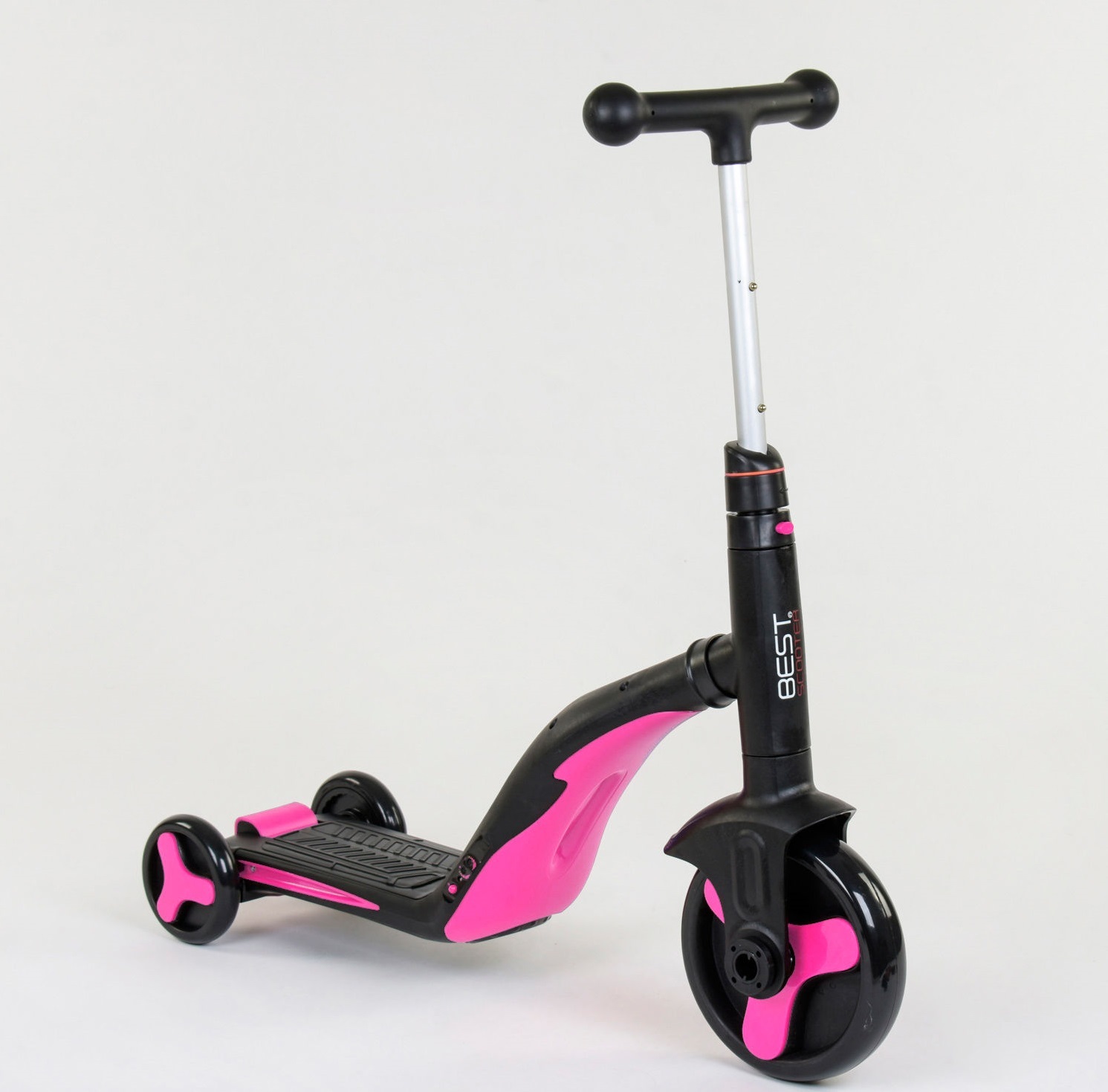 

Самокат-трансформер Best Scooter 3в1 JT 70708 Pink (JT 70708)