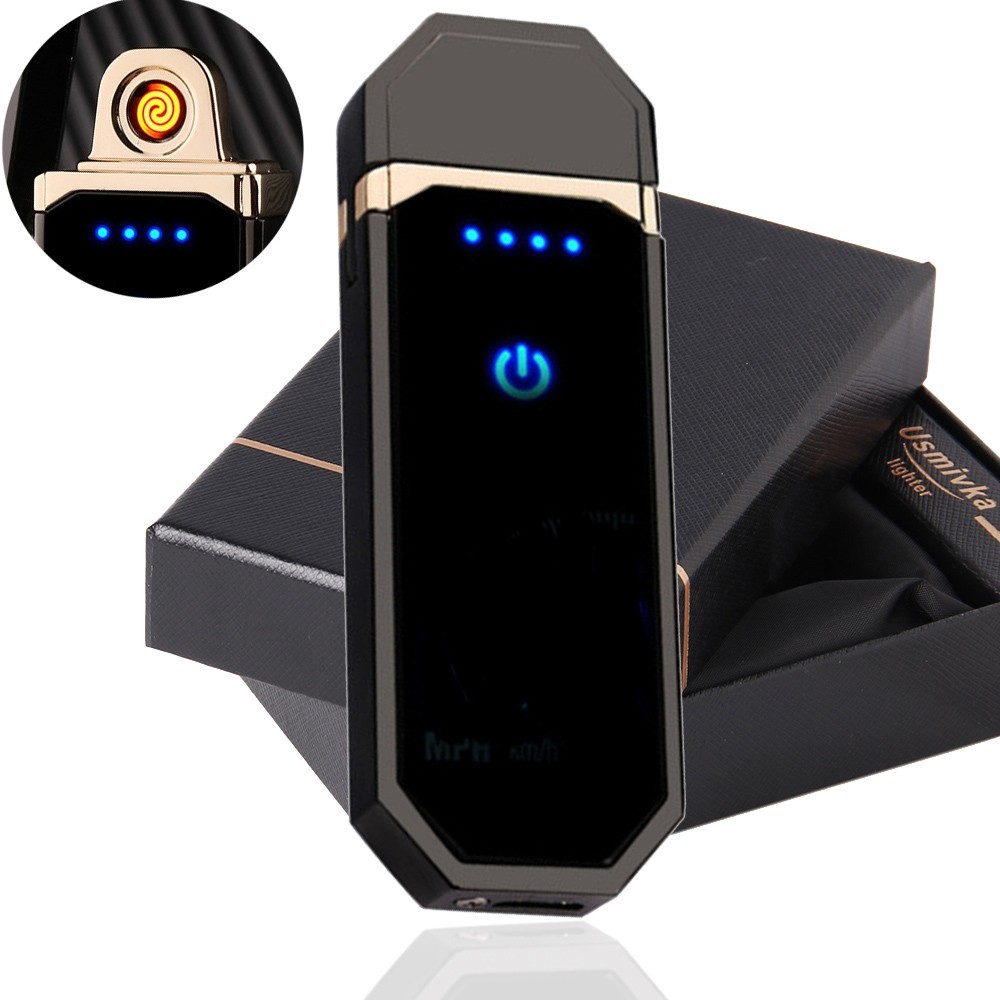 

Зажигалка электронная Honest черная 33439