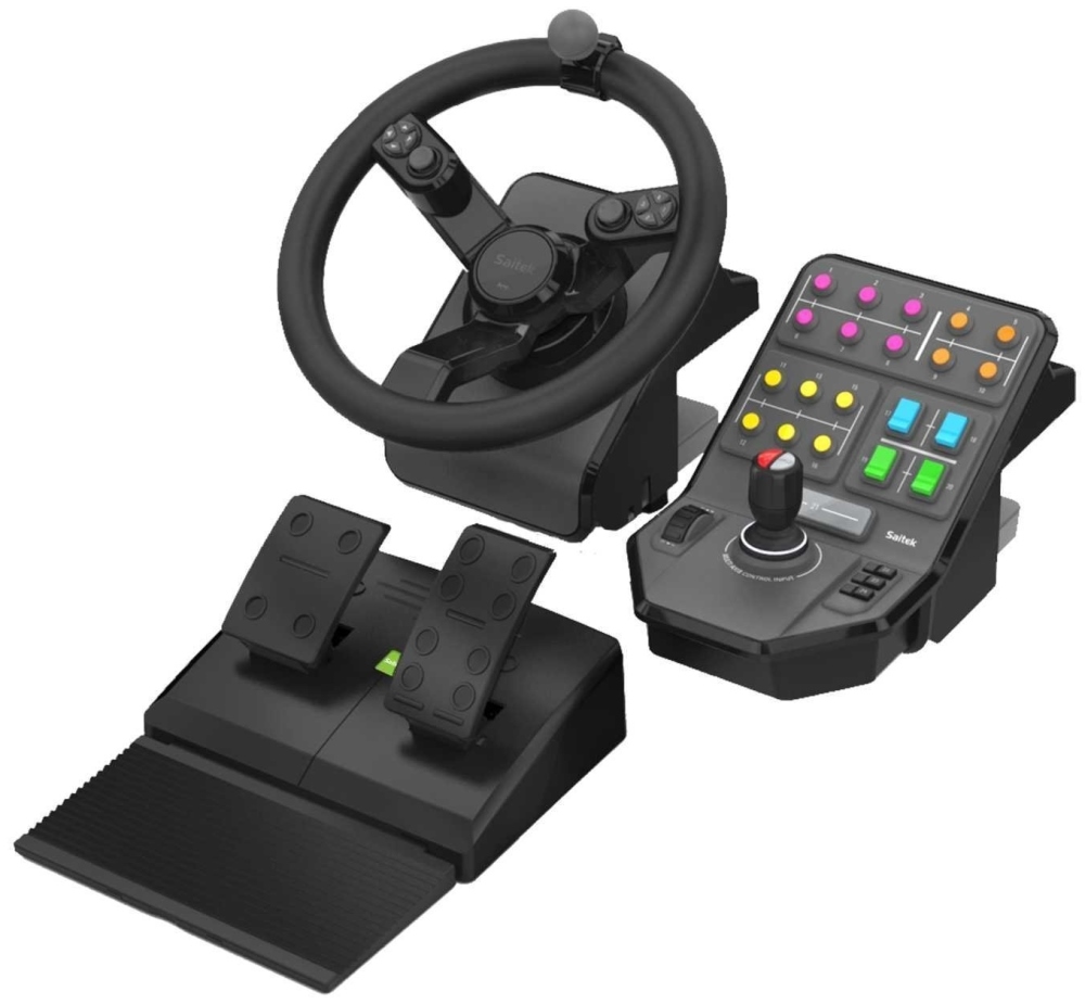 Проводной руль Logitech Farm Sim Controller PC – фото, отзывы,  характеристики в интернет-магазине ROZETKA от продавца: Nanotex | Купить в  Украине: Киеве, Харькове, Днепре, Одессе, Запорожье, Львове