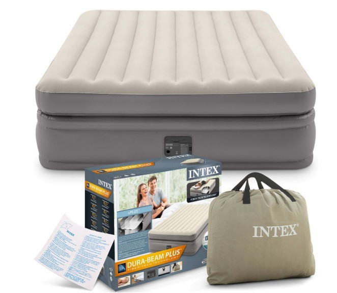 

Надувная кровать Intex 64164, 152 х 203 х 51, со встроенным электрическим насосом