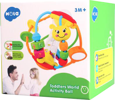 

Погремушка Hola Toys Веселый мячик (A929)