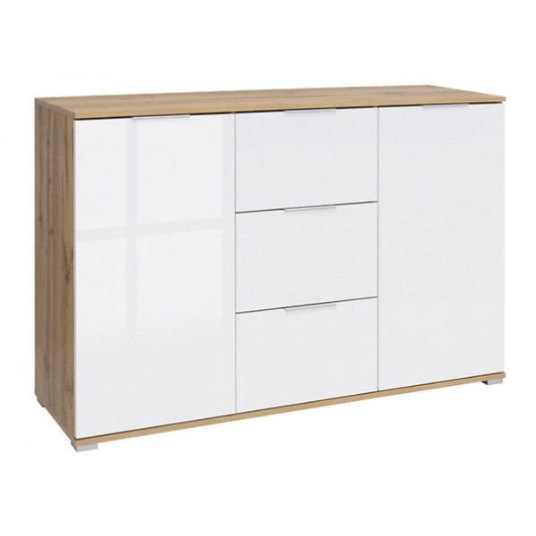 

Комод в гостиную, спальню, детскую KOM2D3S из ЛДСП Zele BRW Польша