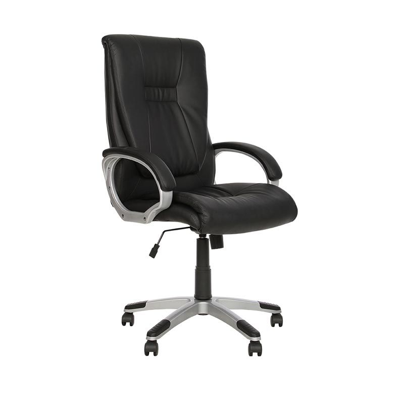 

Кресло офисное для кабинета FENIX Tilt PL35 с механизмом Tilt, пластиковая база, обивка экокожа ECO-30 Новый Стиль цвет Черный