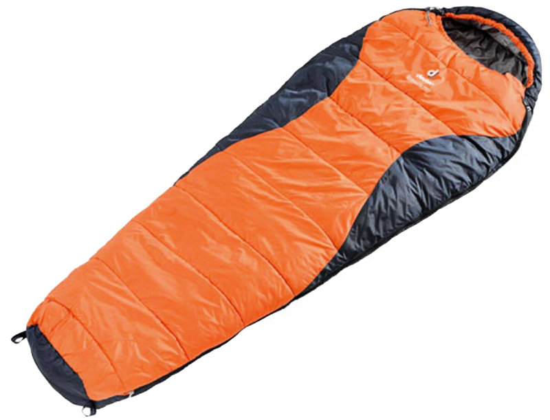 

Спальник Deuter DREAM LITE 400 right sun orange-midnight / Размер L, 205см (49328 8830 0)