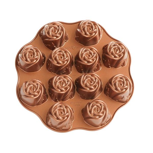 

Форма для выпекания маффинов NORDIC WARE Rose 12 шт 56748