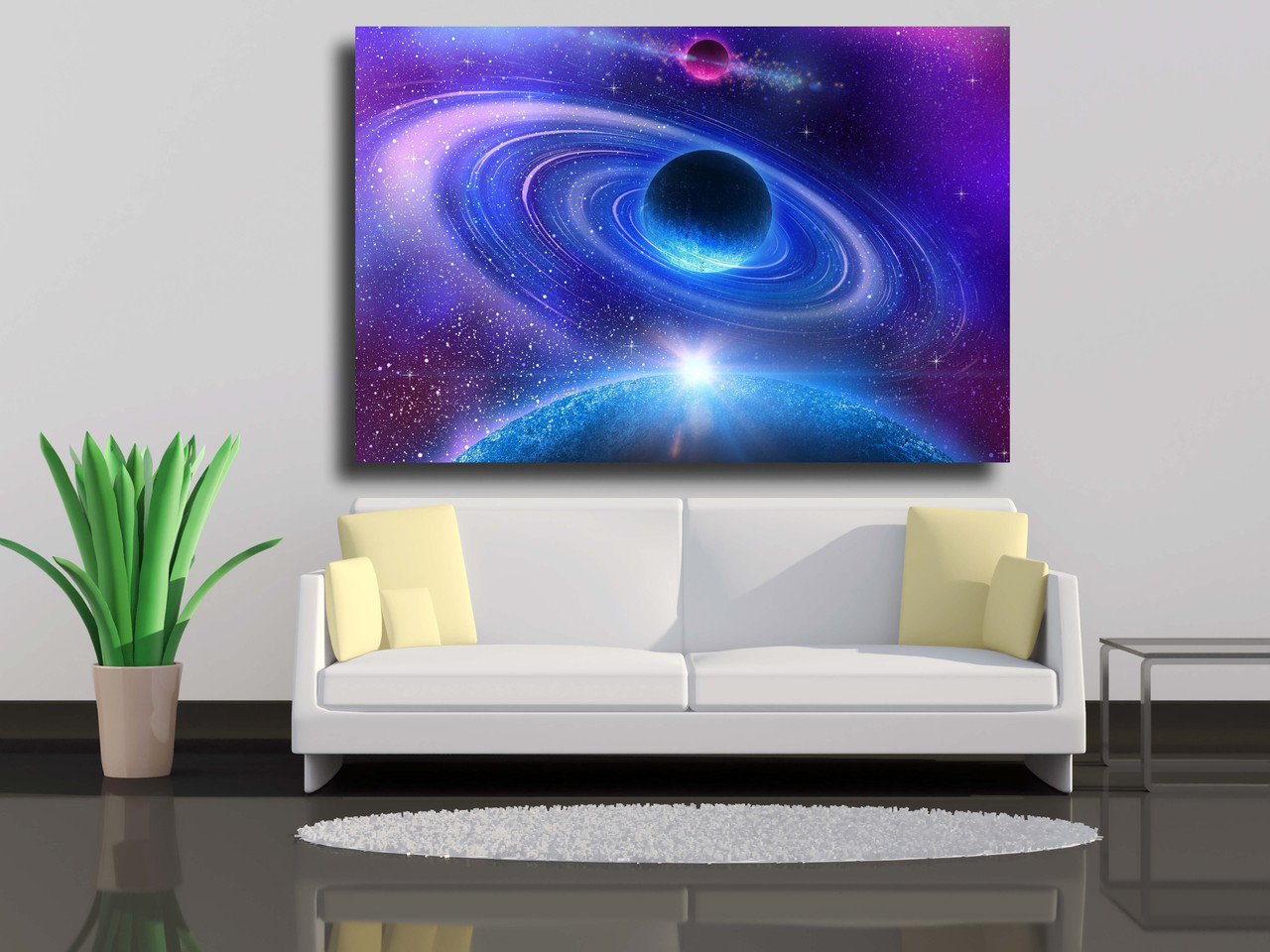 

Картины на холсте Вселенная, фоновая текстура 100х70