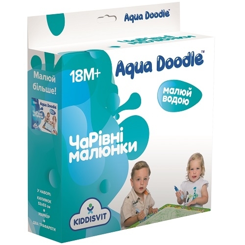 

Развитие и творчество Aqua Doodle Набор для творчества AQUA DOODLE - ВОЛШЕБНЫЕ ВОДНЫЕ РИСУНКИ (k37-AD5301N)