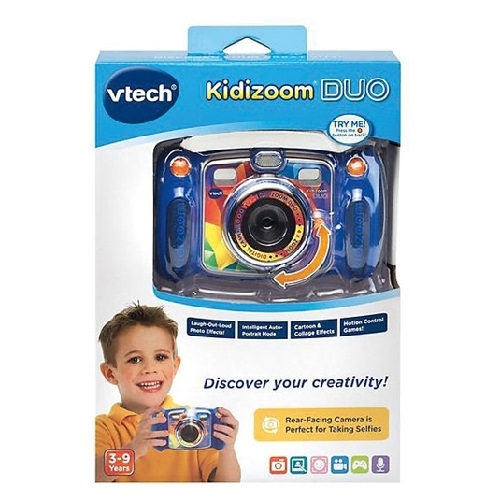 

Интерактивные игрушки VTech Детская цифровая фотокамера - KIDIZOOM DUO Blue (k37-80-170803)