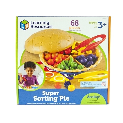 

Игрушки для малышей развитие развлечения Learning Resources Обучающий игровой набор-сортер LEARNING RESOURCES - ЯГОДНЫЙ ПИРОГ (k37-LER6216)