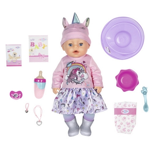 

Куклы Zapf Кукла BABY BORN серии Нежные объятия - ОЧАРОВАТЕЛЬНЫЙ ЕДИНОРОГ 43 cm, с аксессуарами (k37-831311)