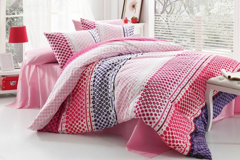 

Постельное белье Majoli Fashion v2 pembe 200х220