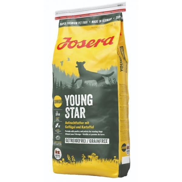 

Сухой беззлаковый корм для щенков Josera Dog Young Star 15 кг