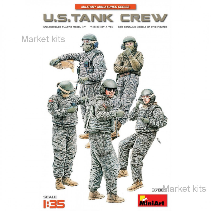 

Американский танковый экипаж 1:35 MINIART (MA37005)