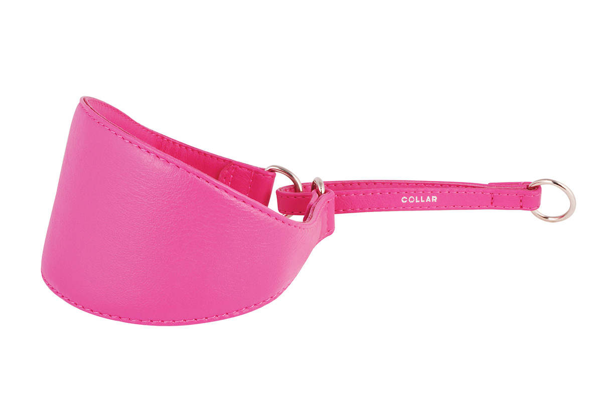

Ошейник-удавка Collar Glamour широкий 38-47 см 75 мм Розовый (34727)