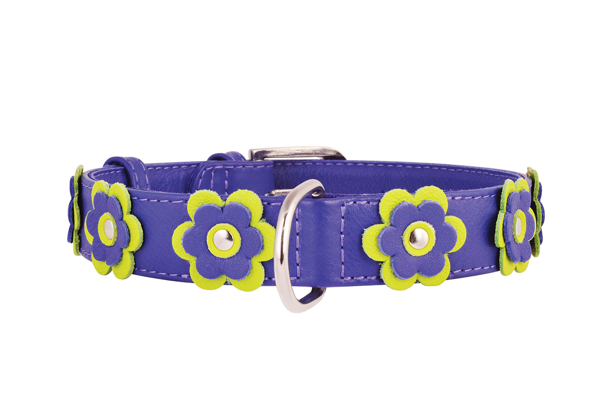 

Ошейник Collar Glamour с украшением Аппликация 46-60 см 35 мм Фиолетовый (35049)