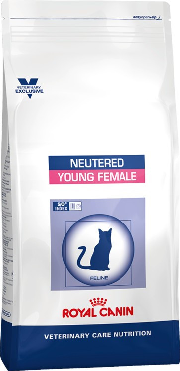 

Сухий Корм Royal Canin YOUNG FEMALE S/O 1,5 кг (3182550720854) (2614015)