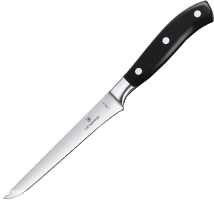 

Профессиональный нож Victorinox Forged Boning Grand Maitre обвалочный 15 см Черный (7.7303.15G)