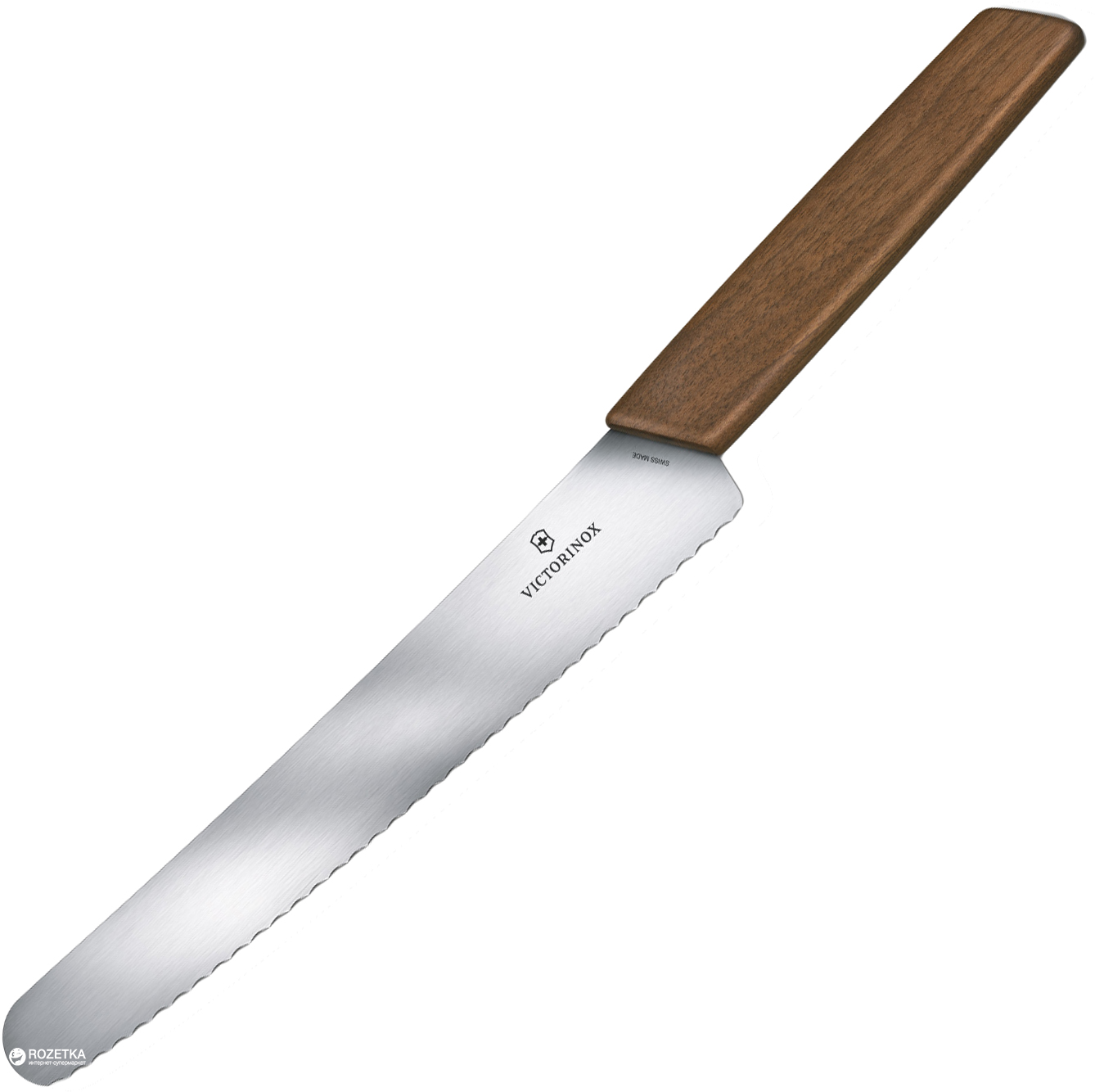 

Кухонный нож Victorinox Swiss Modern Bread and Pasty для хлеба 22 см Коричневый (6.9070.22WG)