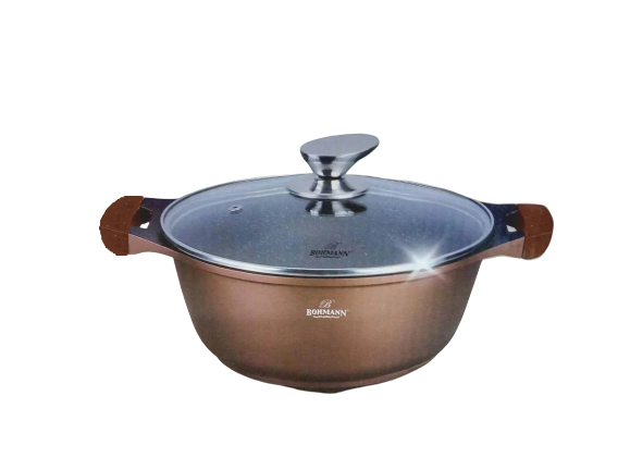 

Кастрюля Bohmann 20 см. BH 150-20 Brown 20 см.