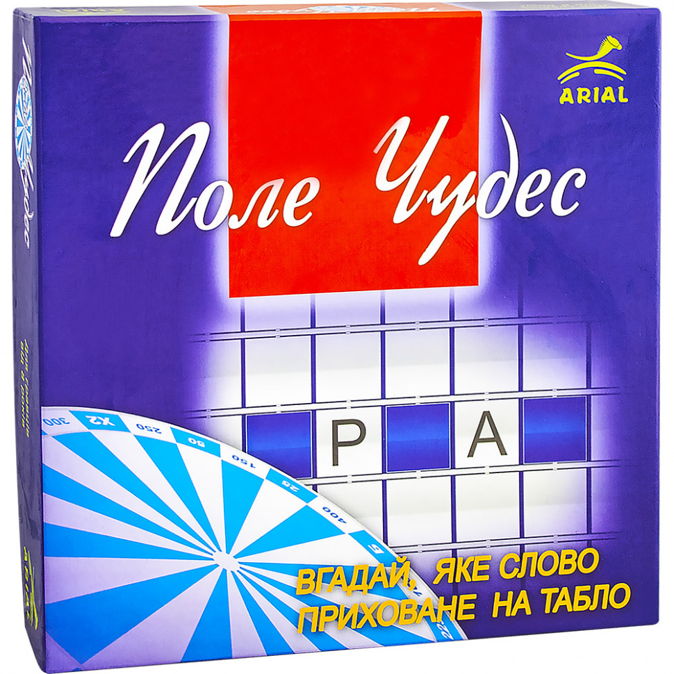 

Настольная игра Arial Поле чудес 910237 137264