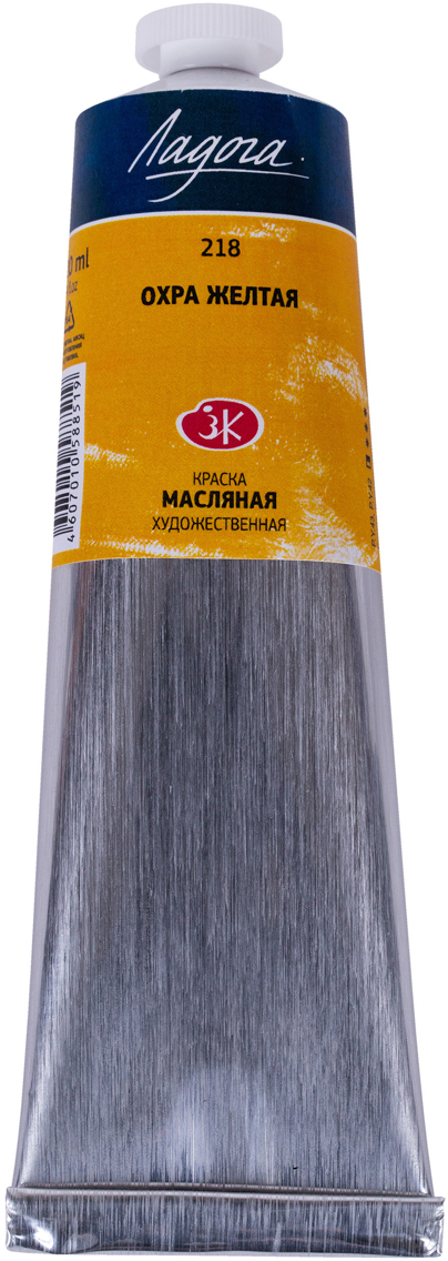 

Краска масляная Невская палитра Ладога Охра желтая 120 мл (4607010588519)