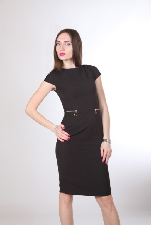 

Платье 30315 Goldi S Черный