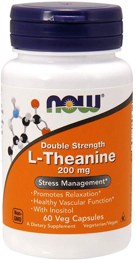 

Аминокислота NOW Double Strength L-Theanine 200 мг 60 капсул (333477)