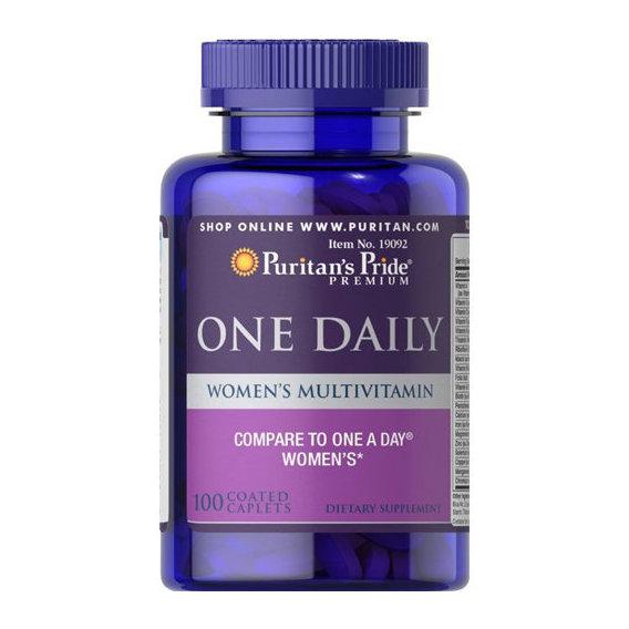 

Витамины для женщин Puritan's Pride One Daily Women's Multivitamin 200 капсул (333684)