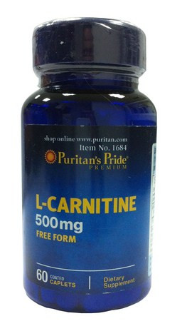 

Жиросжигатель Puritan's Pride L-Carnitine 500 мг 60 капсул (333648)