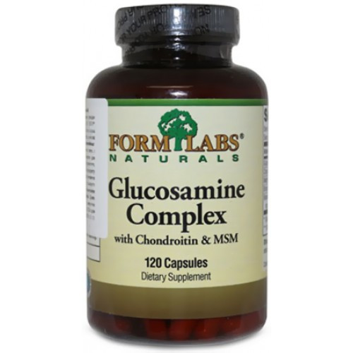 

Препарат для восстановления суставов и связок Form Labs Glucosamine Chondroitin MSM 120 капсул (333227)