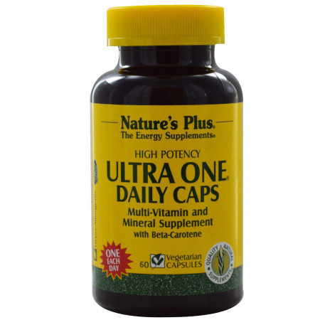 

Витаминно-минеральный комплексNatures Plus Ultra One Daily Caps 60 капсул (333383)