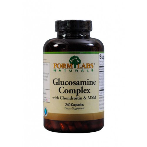 

Препарат для восстановления суставов и связок Form Labs Glucosamine Chondroitin MSM 240 капсул (333228)