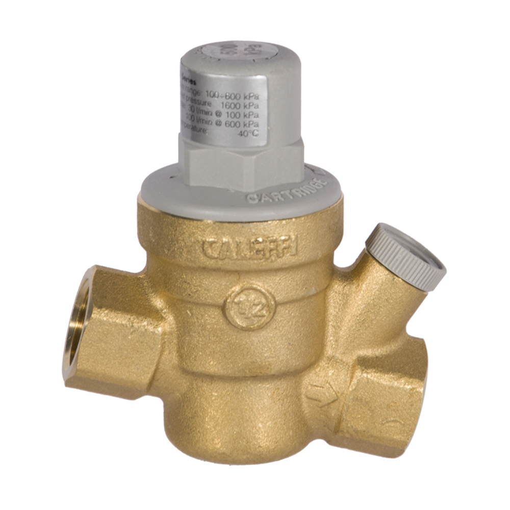 

Редуктор Caleffi 1/2" 533545 с подключением для манометра