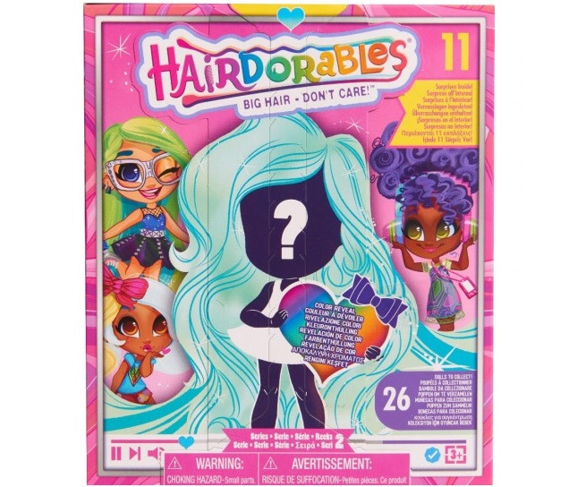 

Кукла Hairdorables 2 Series с волосами Хэрдораблс 2 серия Just Play 23600/2