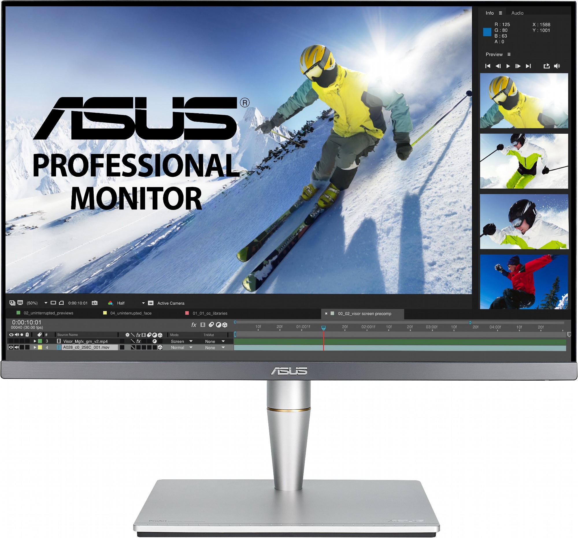

Монитор 27" Asus ProArt PA27AC (90LM02N0-B01370)