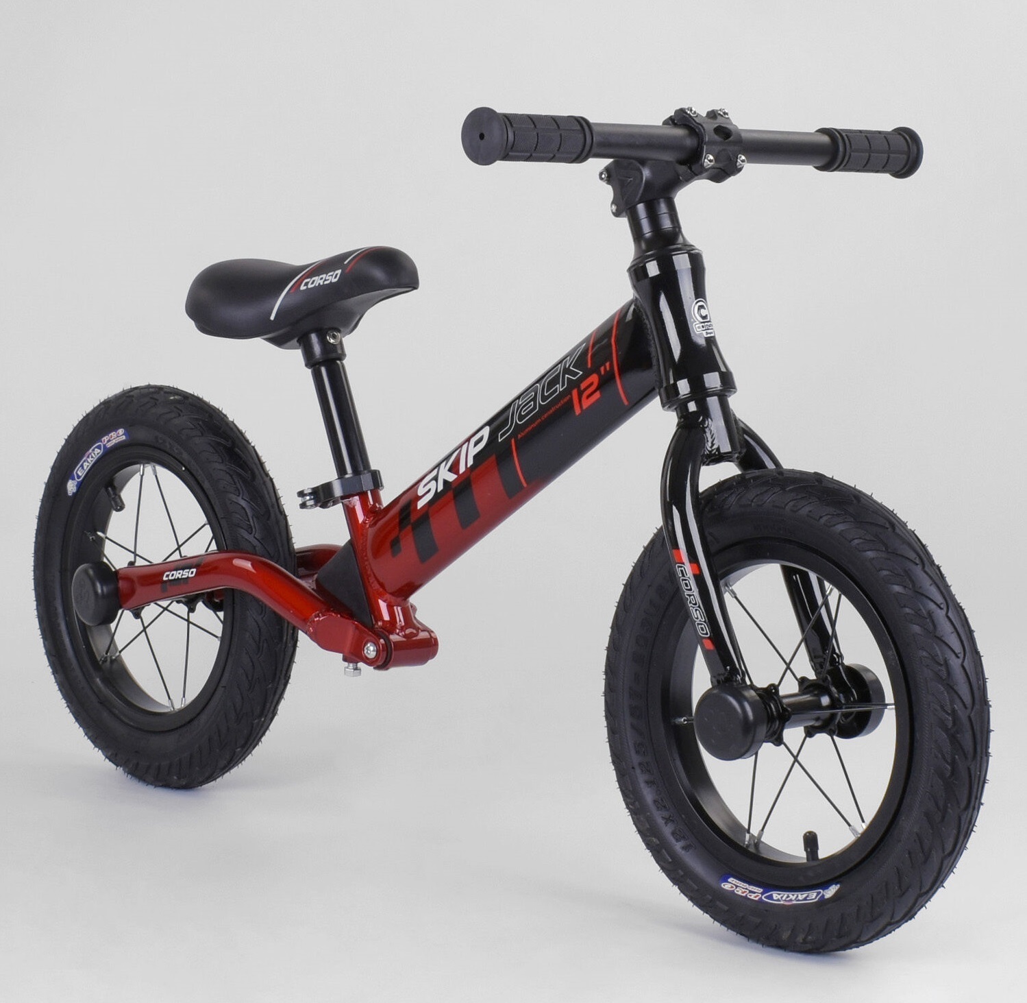 

Беговел Corso алюминиевая рама Skip Jack Black / Red (44538)