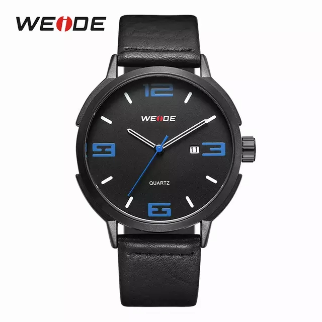 

Мужские часы Weide Leather Blue