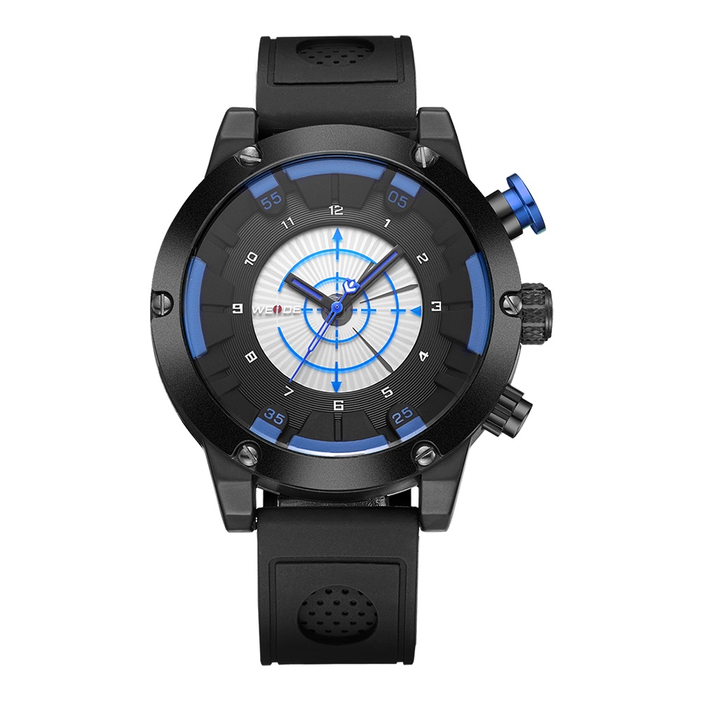

Мужские часы Weide Round Black Blue