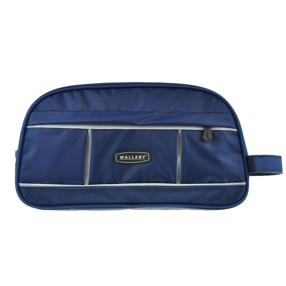 

Несессер Wallaby мужской 38x21x12 нейлон на ПВХ основе в 2101син