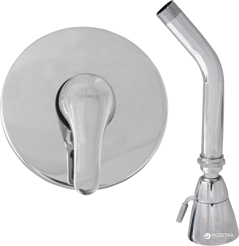 

Смеситель скрытого монтажа для душа GLOBUS LUX Solly GLSO-0105S