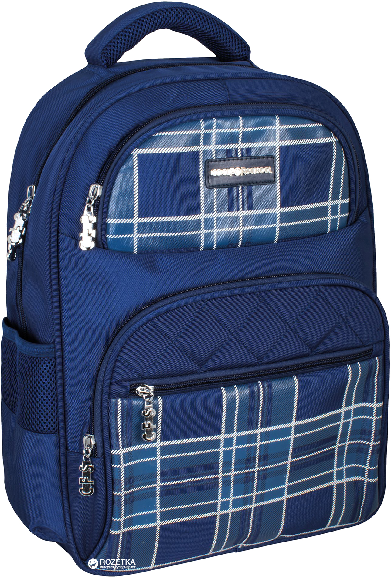

Рюкзак школьный Сool For School 400 16" Plaid Royal Blue (CF86136)
