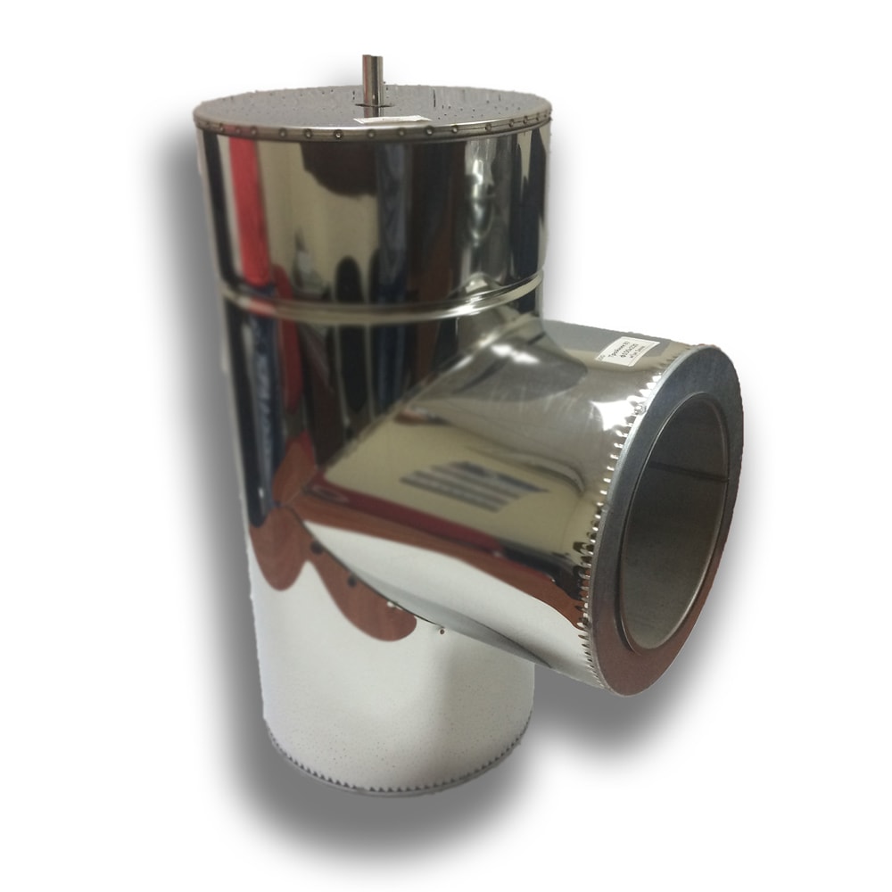 

Тройник Фабрика ZIG 87 для дымохода 200/260 н/н 1 мм