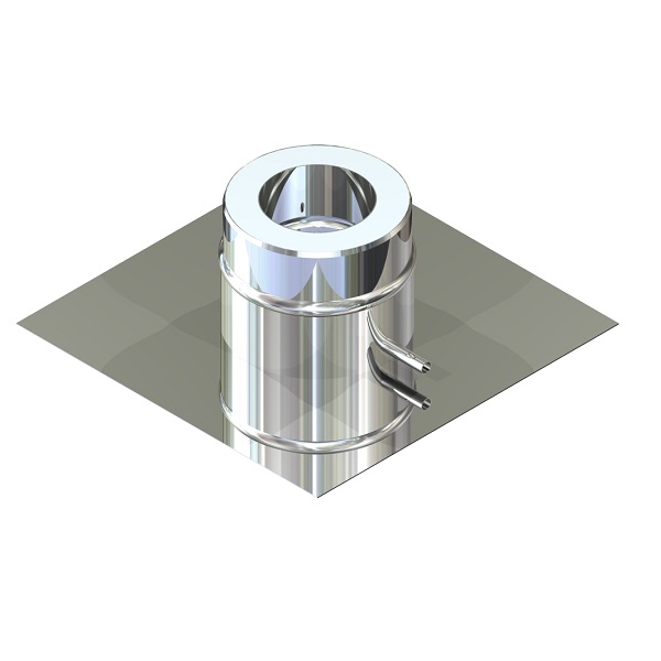 

Подставка напольная Фабрика ZIG для дымохода 140/200 н/н 0,6 мм