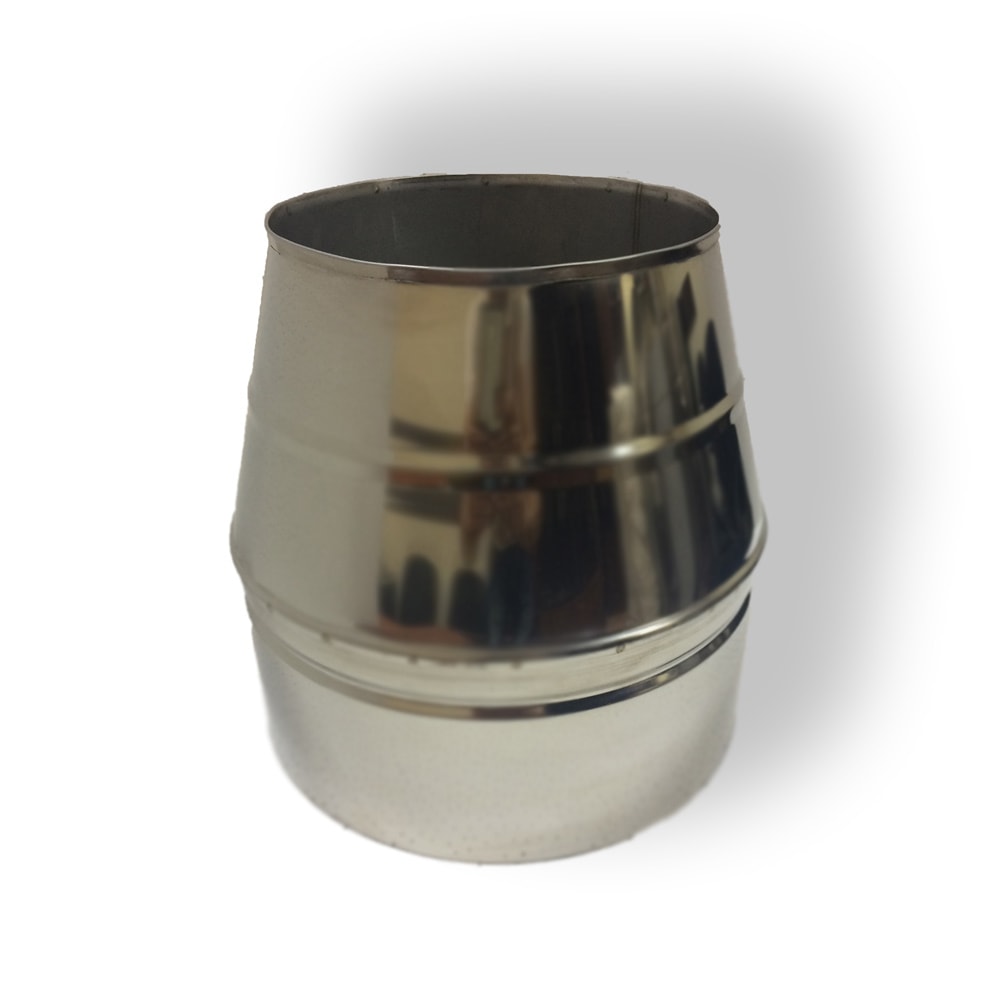 

Конус Фабрика ZIG дымоходный 150/220 нерж/нерж 1 мм