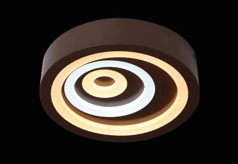 

Светильник потолочный LED 8667C-cf Коричневый 5х24х24 см.