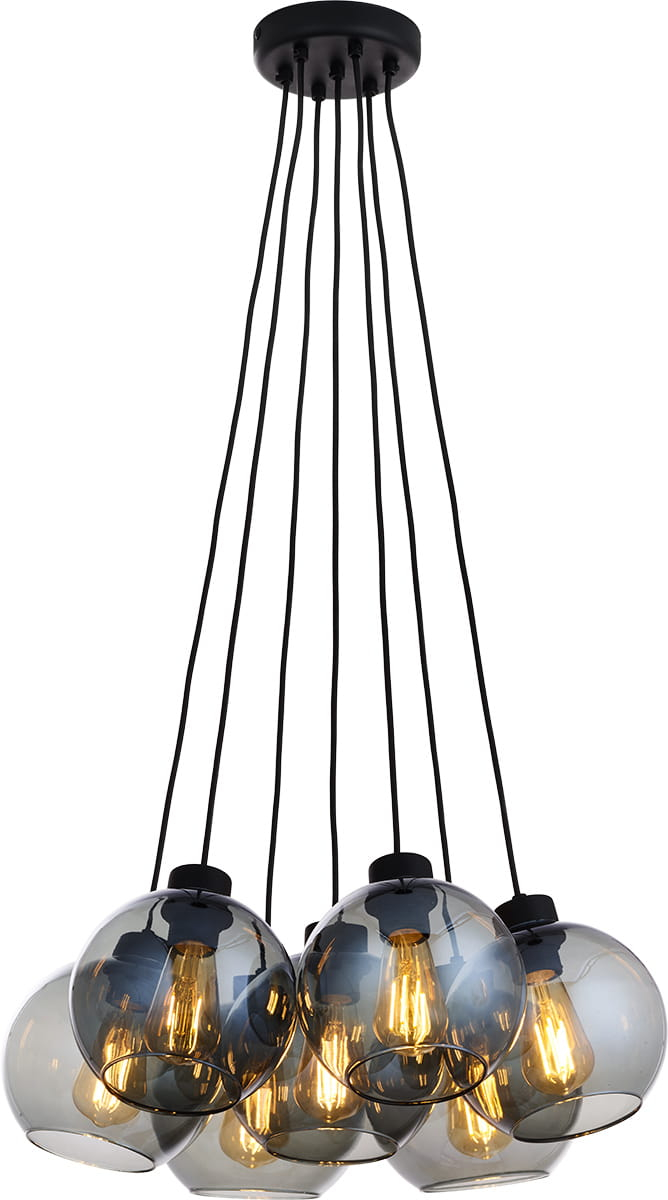 

Люстра TK Lighting 2837 Cubus Graphite