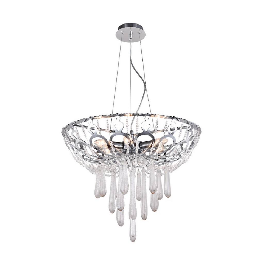 

Люстра CRYSTAL LUX DOROTEA SP5 D450 CHROME