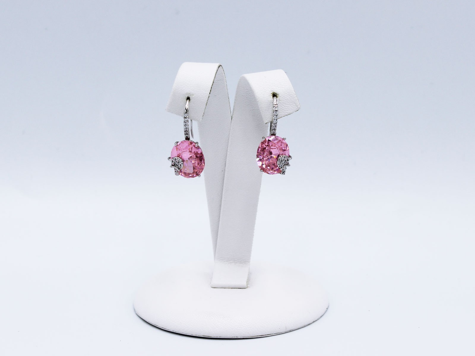

Серьги классические Xuping розовые (E-55-9)
